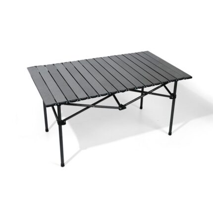 Mesa Camping Dobrável Portátil Sortido 60x40cm Aluminio Leve Compacta para Externo