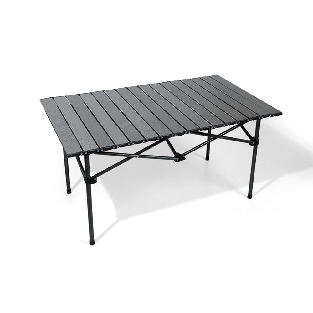 Mesa Camping Dobrável Portátil Sortido 60x40cm Aluminio Leve Compacta para Externo