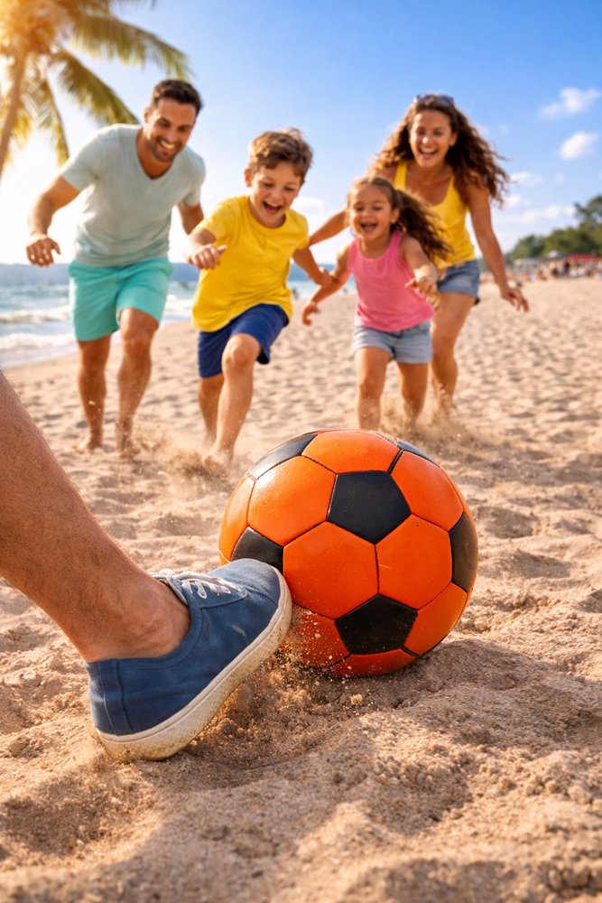 Bola De Vinil Futebol Infantil Macia Para Brincadeiras E Lazer - Imagem 4