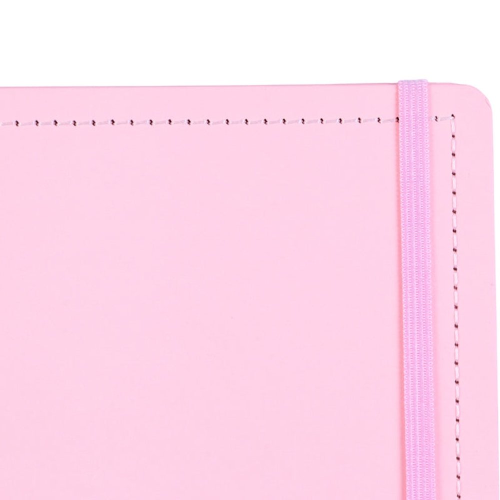 Caderno Disko All Rosa Capa Dura Grande G Disco Reposicionável - Imagem 4
