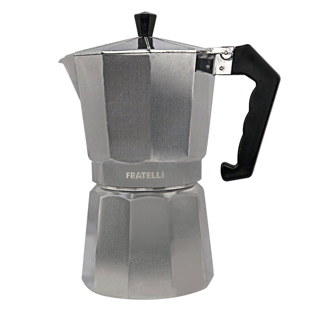 Cafeteira Italiana Moka Express Alumínio 9 Xícaras Café Tradicional Rápida e Prática - Imagem 4