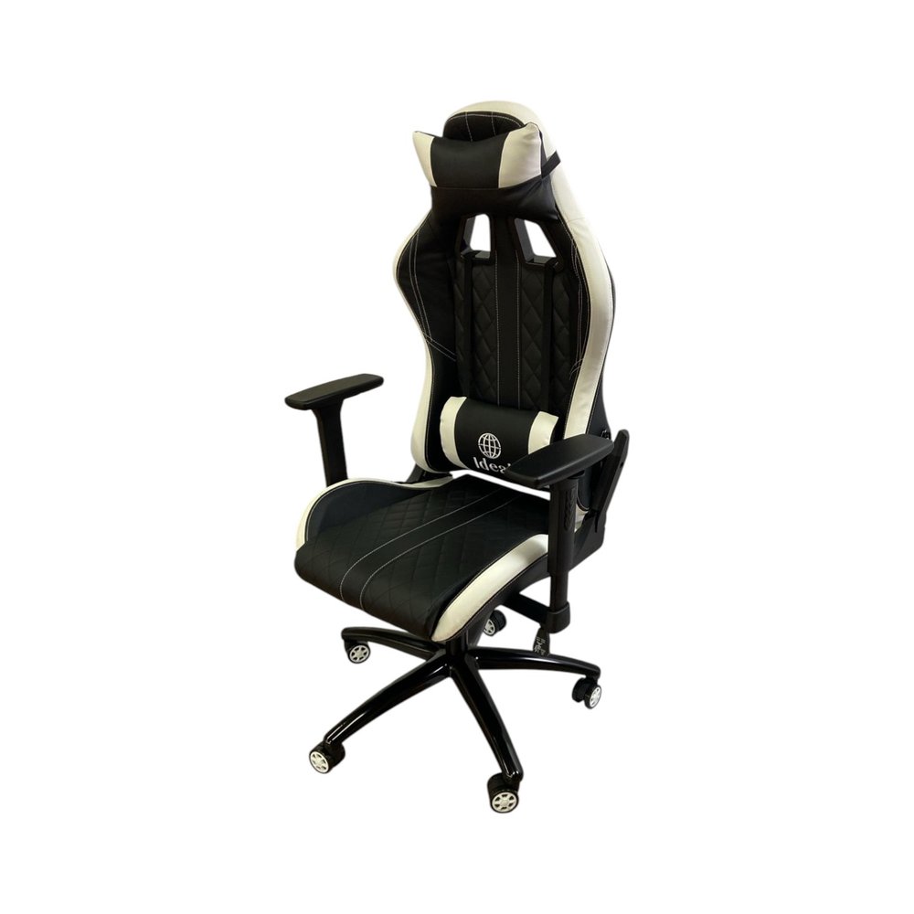 Cadeira Gamer Ergonômica Preta com Ajuste de Altura, Apoio Cervical e Braços 4D, Suporta Até 150kg - Imagem 6