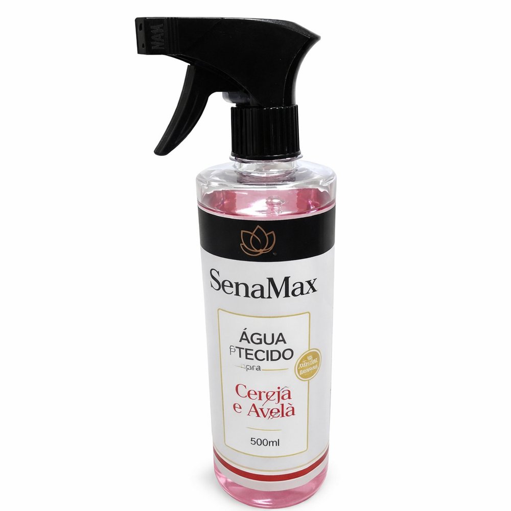 Água para tecido cereja e avela 500ml - rosa - Imagem 3