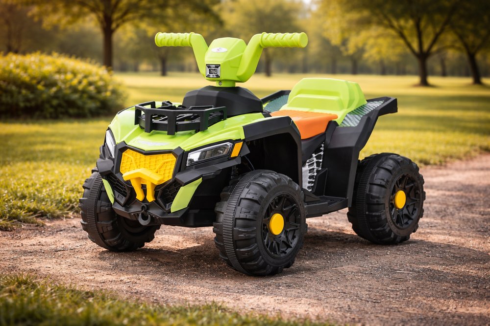 Quadriciclo Elétrico Infantil Adventure - Verde - Imagem 9