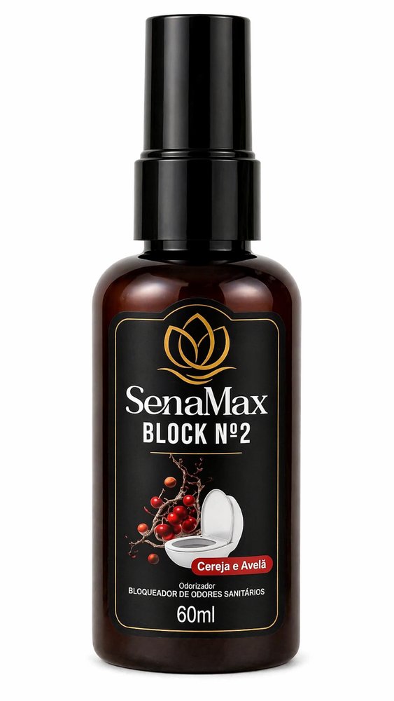 Bloqueador de Odores Sanitário Cereja e Avelã 60ml