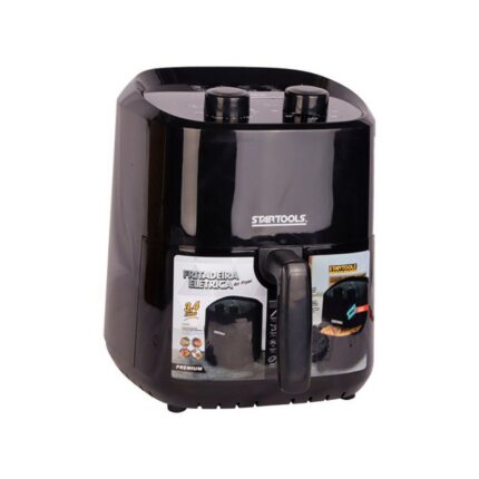 Fritadeira Elétrica Air Fryer Preto 127V 3,4 Litros Digital Timer 1500W Sem Óleo