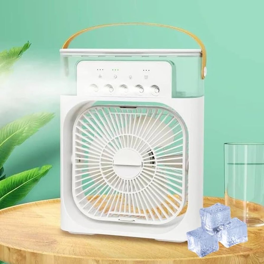 Ventilador Climatizador Portátil USB - Branco - Imagem 2