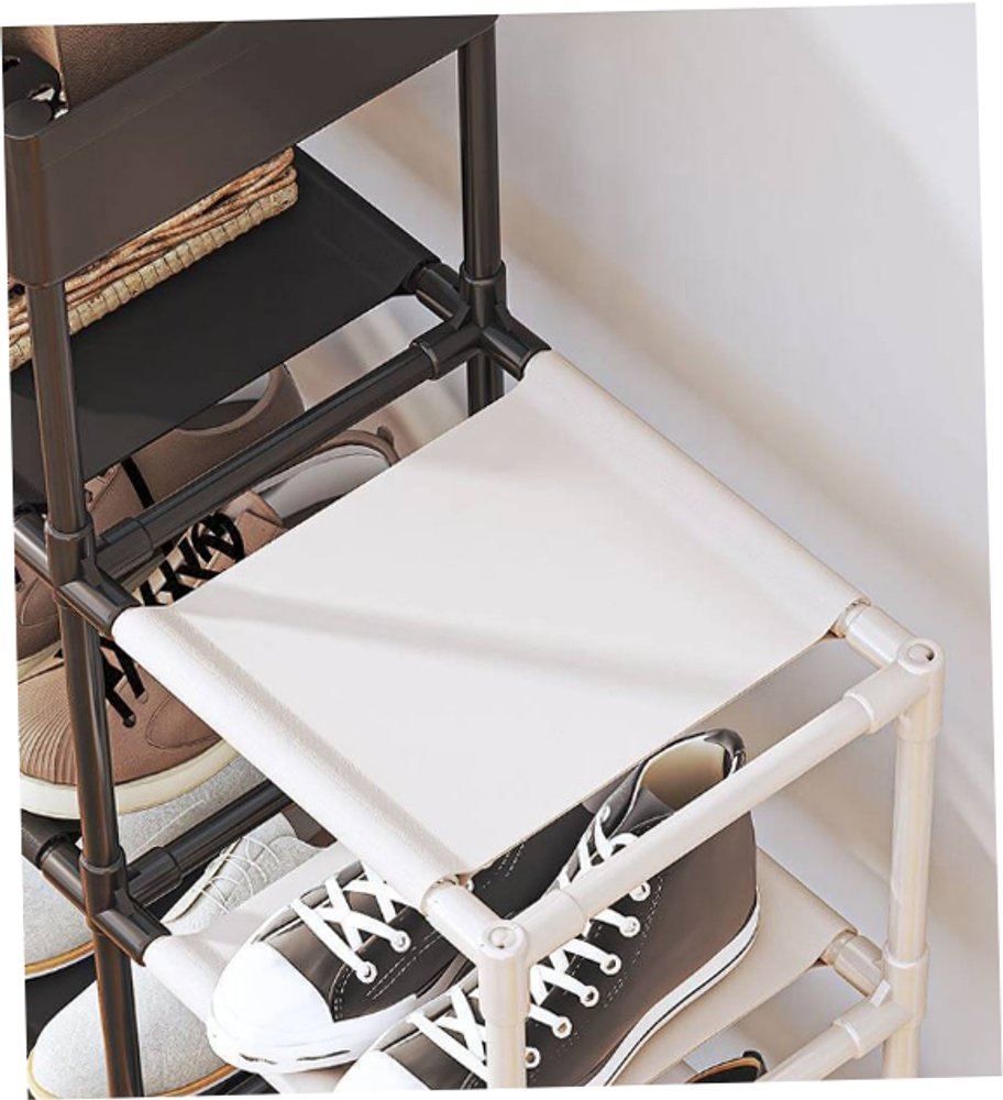 Estante Multiuso Moderna 5 Prateleiras Metal e Madeira 120cm Organizador de Ambientes - Imagem 3