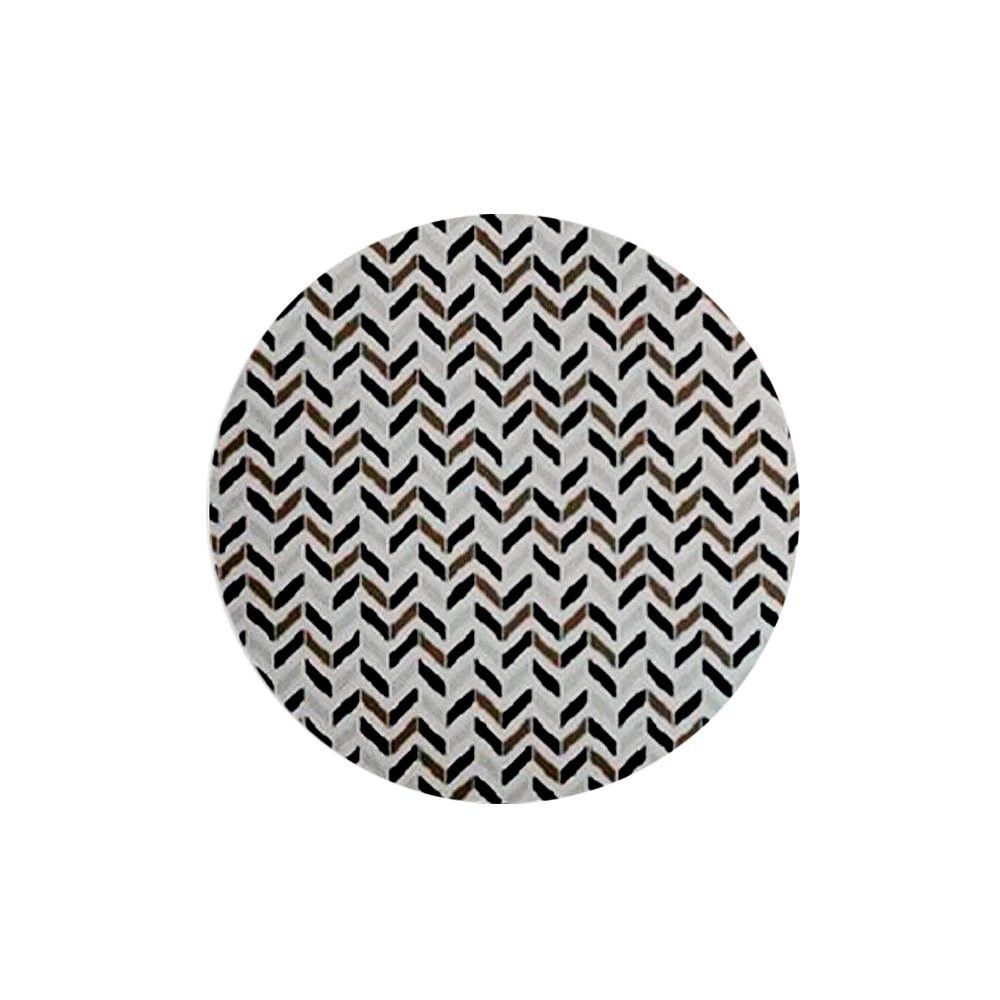 Papel de Parede Adesivo PVC Estampa Zig Zag 5 Metros Revestimento Decorativo Residencial