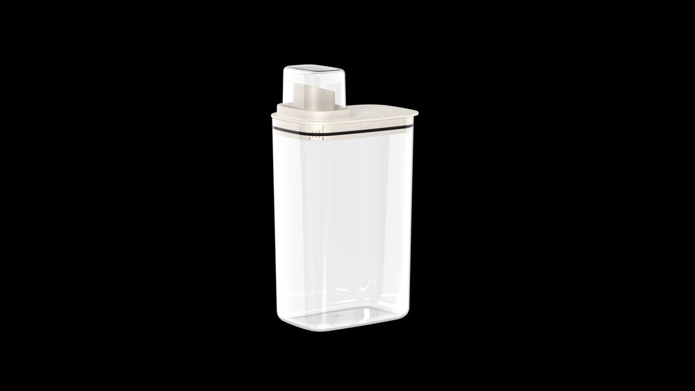 Dispenser Sabão Flow 2,3L Sistema Anti-Desperdício Vedação Armazena