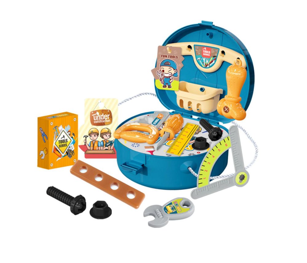 Kit Maleta Ferramentas Infantil Brinquedo Construção