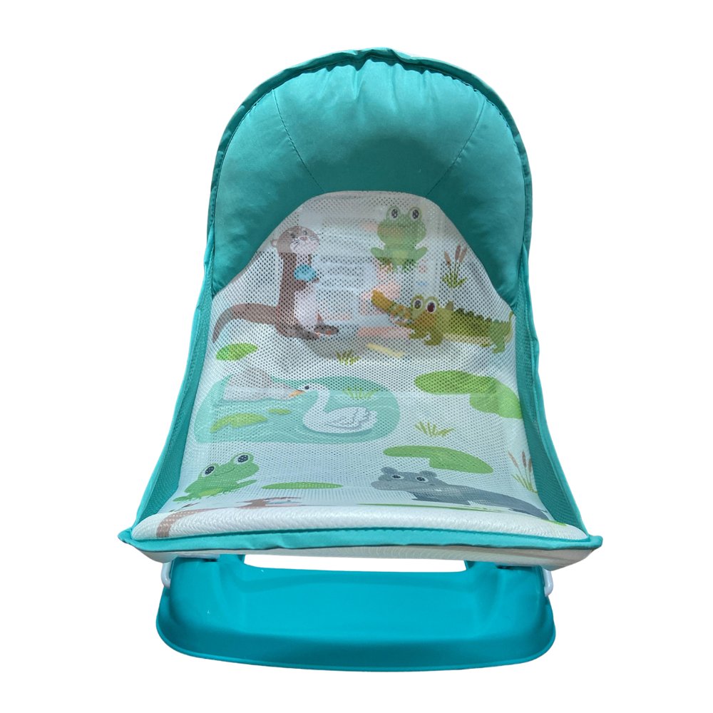 Cadeira de Balanço Assento Suporte de Banho Infantil Deluxe - Verde - Imagem 2