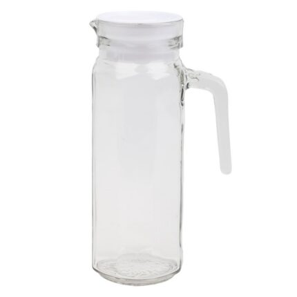 Jarra Vidro Redonda Clean 1 Litro