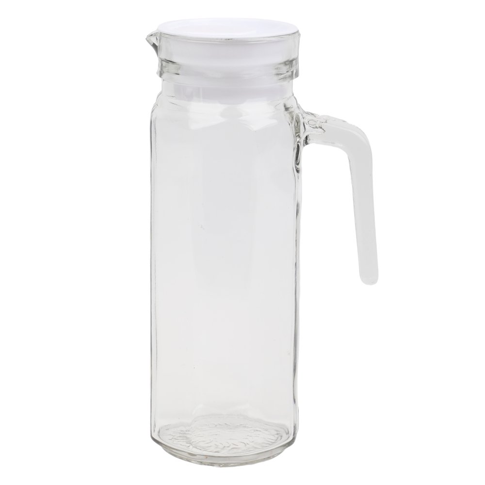 Jarra Vidro Redonda Clean 1 Litro