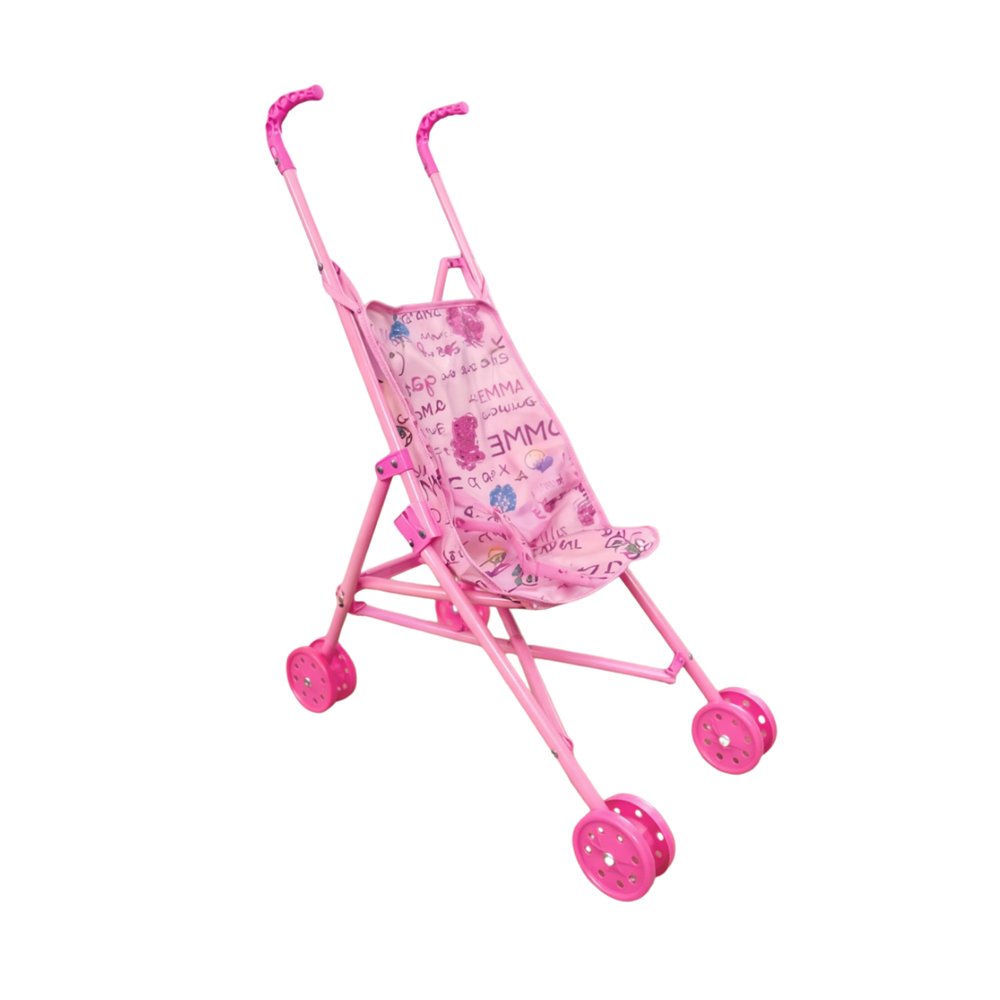 Carrinho Boneca Infantil Dobrável Brinquedo
