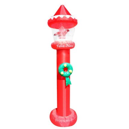 POSTE DECORAÇÃO FELIZ NATAL INFLAVEL
