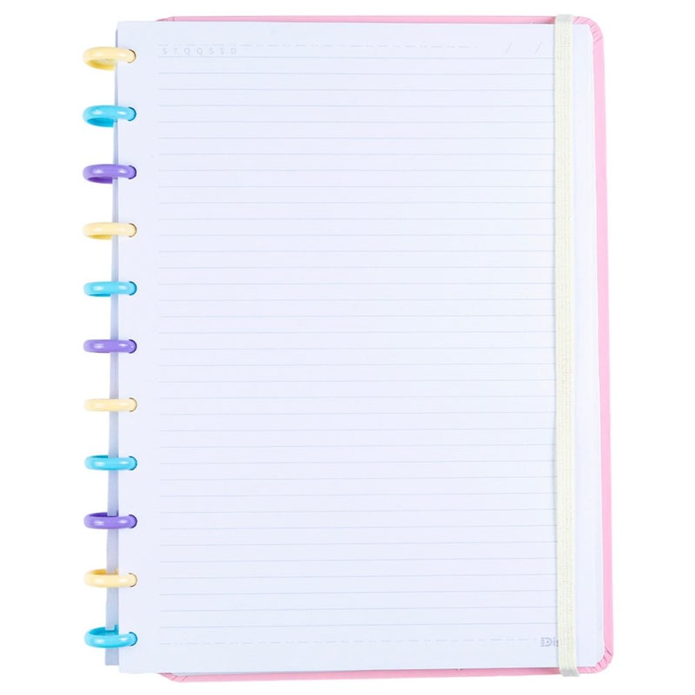 Caderno Disko Tutti Frutti Grande G Capa Dura Disco Reposicionável Escolar - Imagem 5