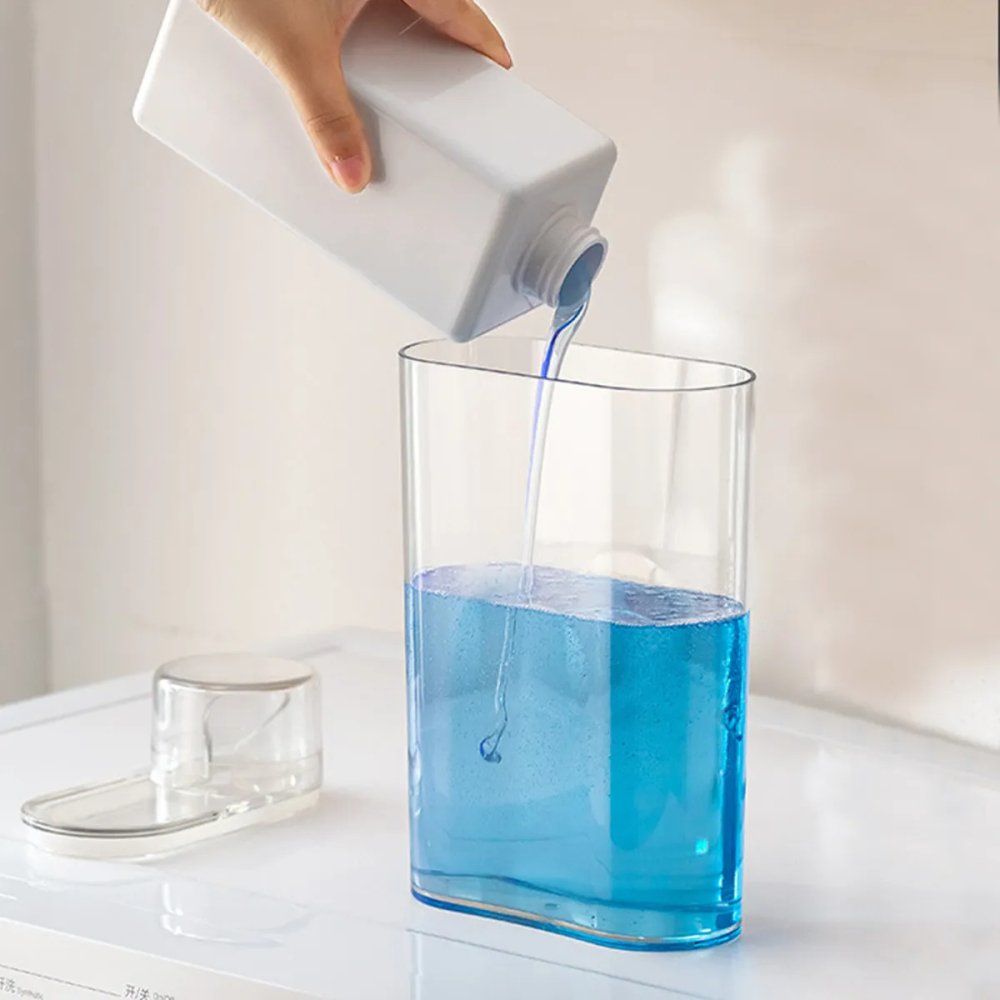 Dispenser Multiuso 2000ml Transparente com Bico Dosador para Cozinha Banheiro Escritório - Imagem 12