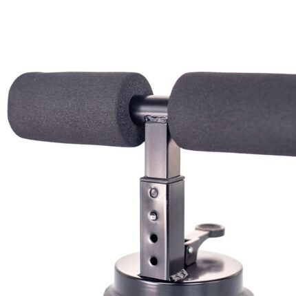 Aparelho Abdominal com Ventosa Portátil para Ginástica Fitness Treino em Casa Preto e Azul