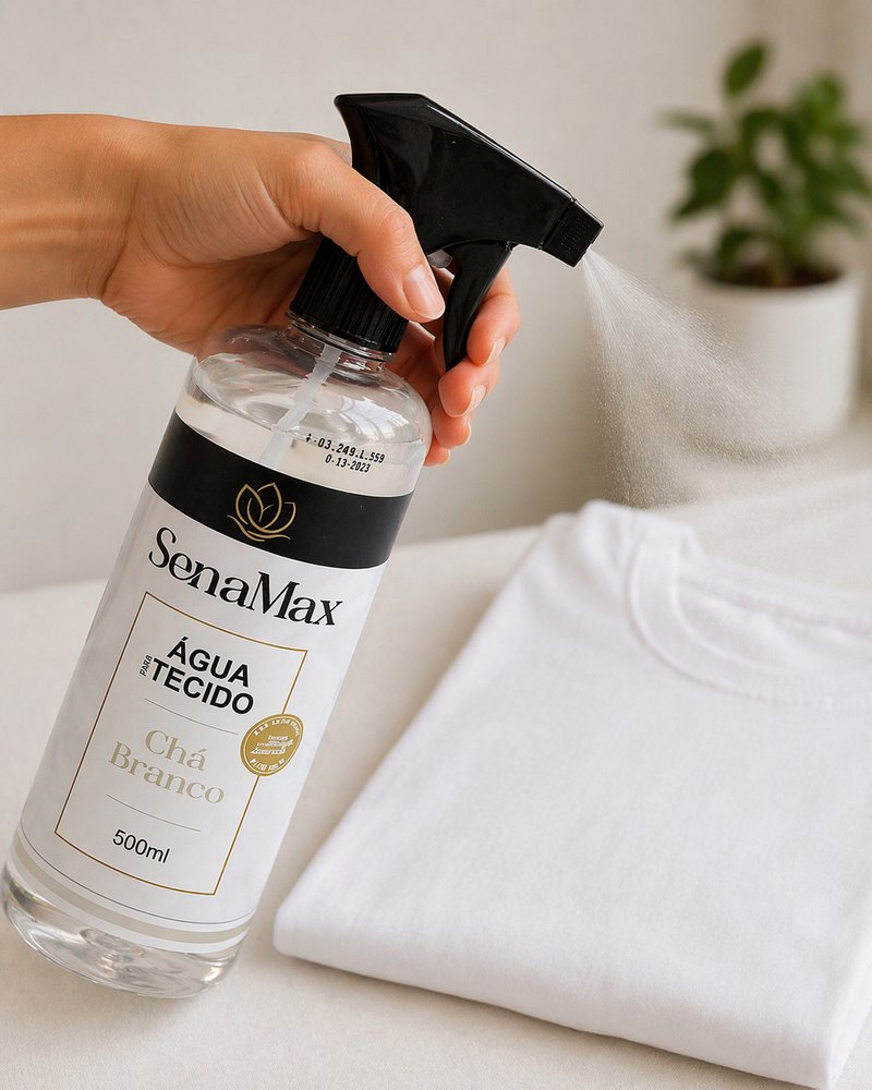 Agua para tecido Chá branco 500ml - Transparente - Imagem 2