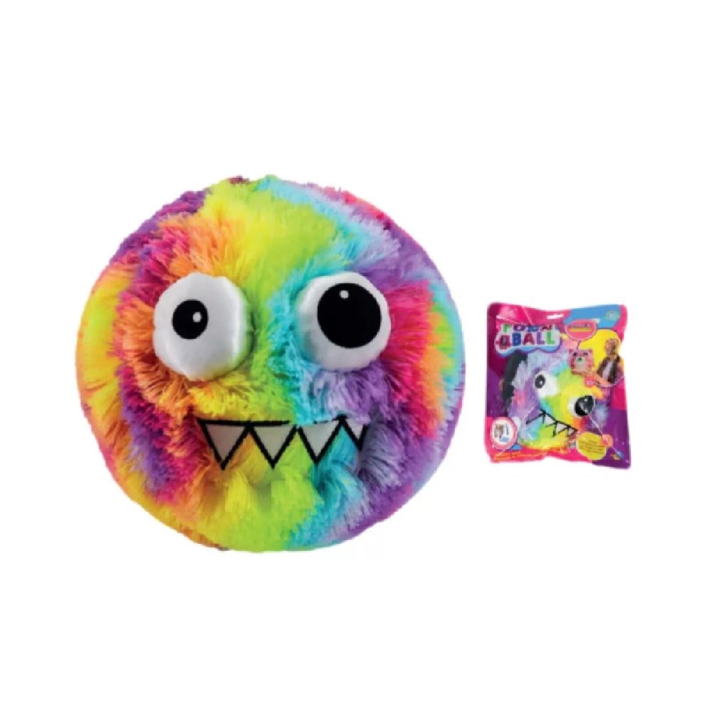 Pelúcia Bola Inflável Malucos Sortida 30cm Colorida Brinquedo Inflável Infantil - Imagem 3