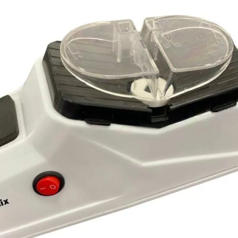 Amolador Afiador Elétrico de Facas e Tesouras Bivolt Branco Potente e Compacto - Imagem 8