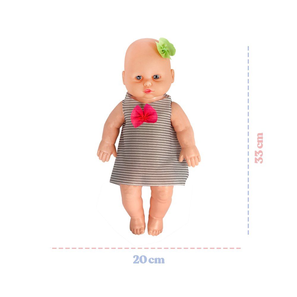 Boneca Babidu Dodói com Acessórios Médicos e Roupinhas, Brinquedo Infantil Educativo