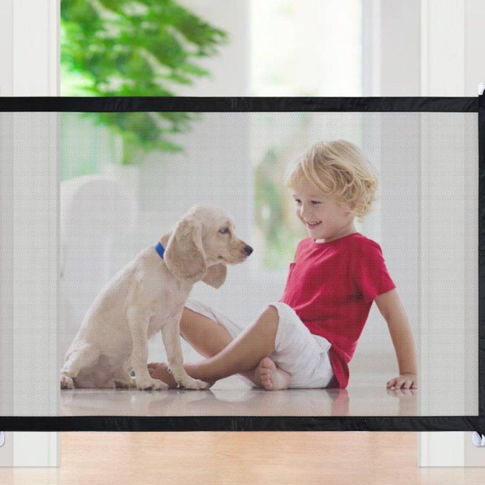 Tela de Proteção para Cães e Gatos 1,5x1,5m Rede Transparente Resistente UV Segurança Varanda Janela - Imagem 4