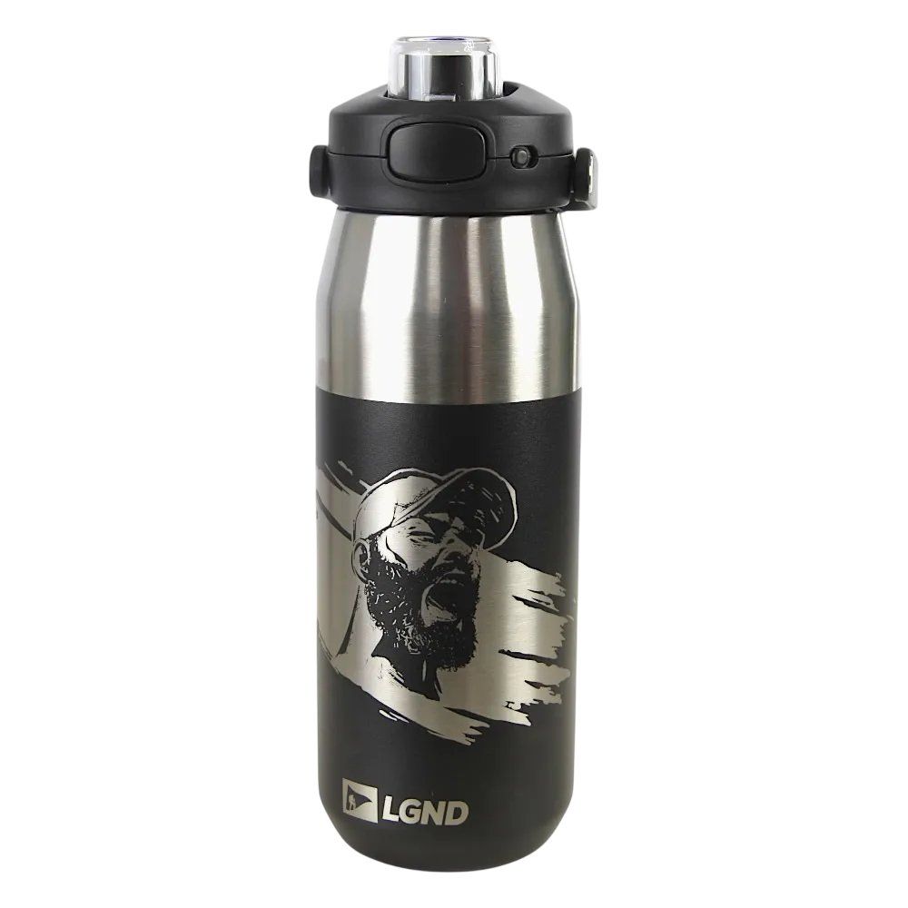 Garrafa Térmica Inoxidável AHU Legendários 750ml Preta Vácuo Bebidas Quentes Frias Durável - Imagem 11