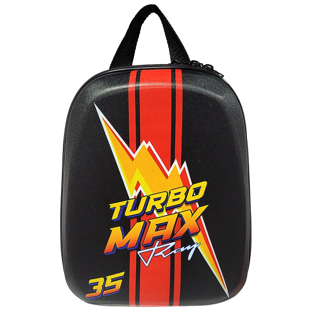 Mochila Infantil Turbo Max Ray Tamanho P Preta Resistente Escolar Compartimento Espaçoso - Imagem 2