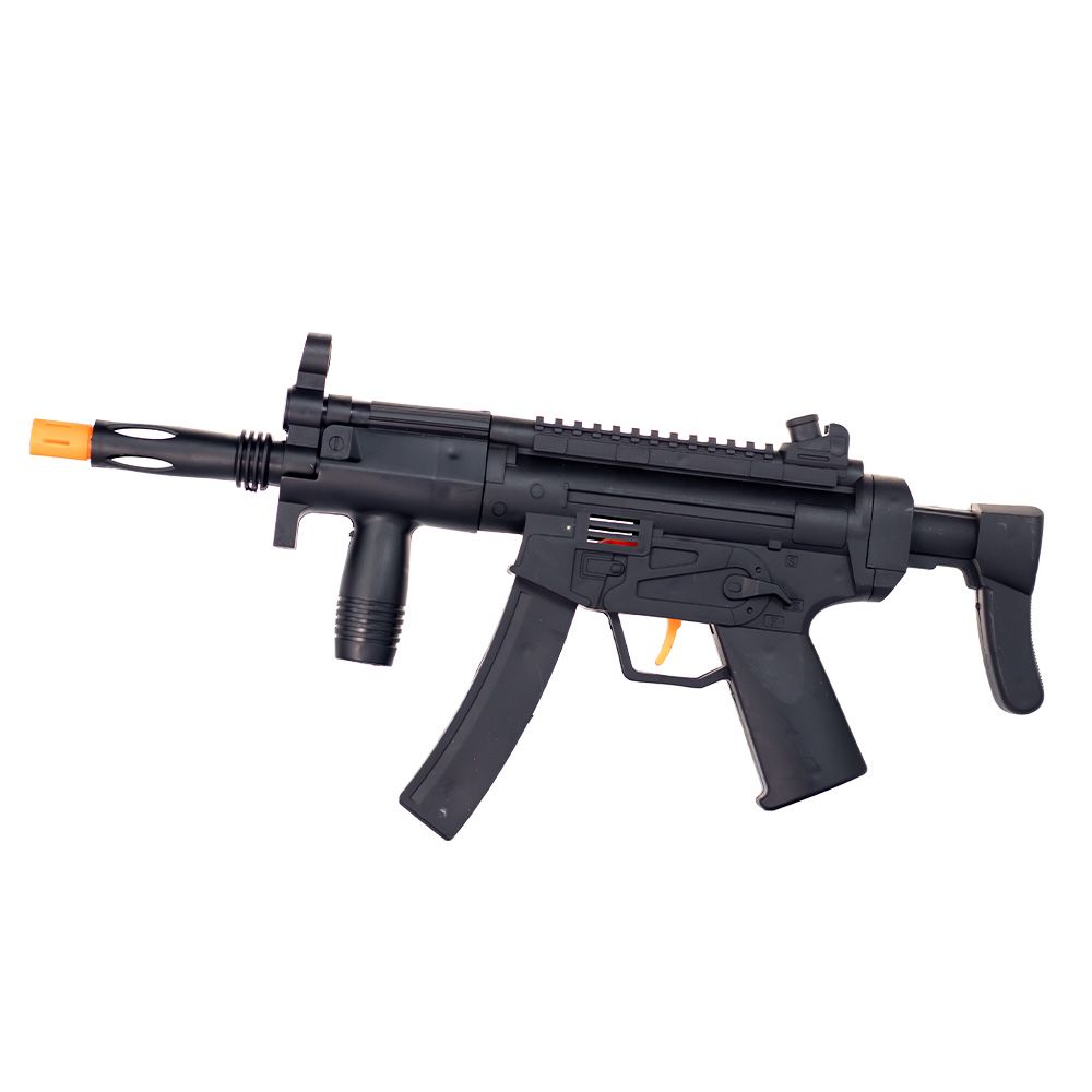 Brinquedo Kit Policial Infantil com Rifle de Plástico e Acessórios para Fantasia 12 Peças Colorido - Imagem 4