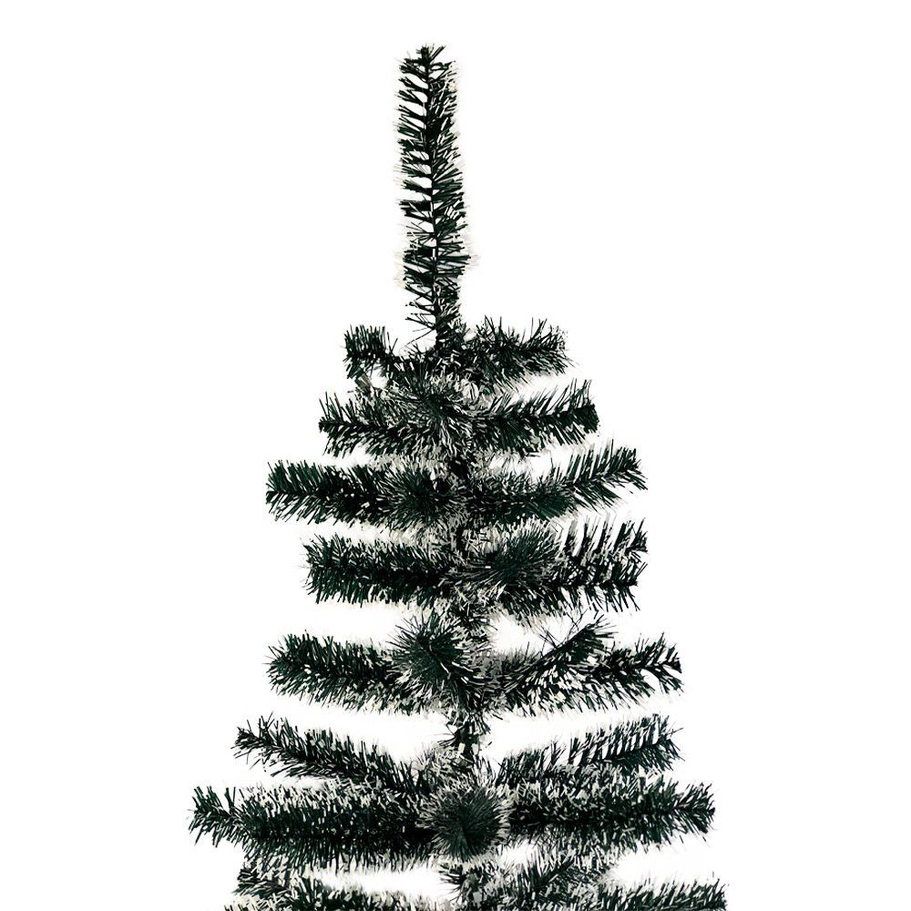 Árvore Pinheiro de Natal Luxo Nevada Verde 1,80m com 320 Galhos para Decoração Natalina - Imagem 4