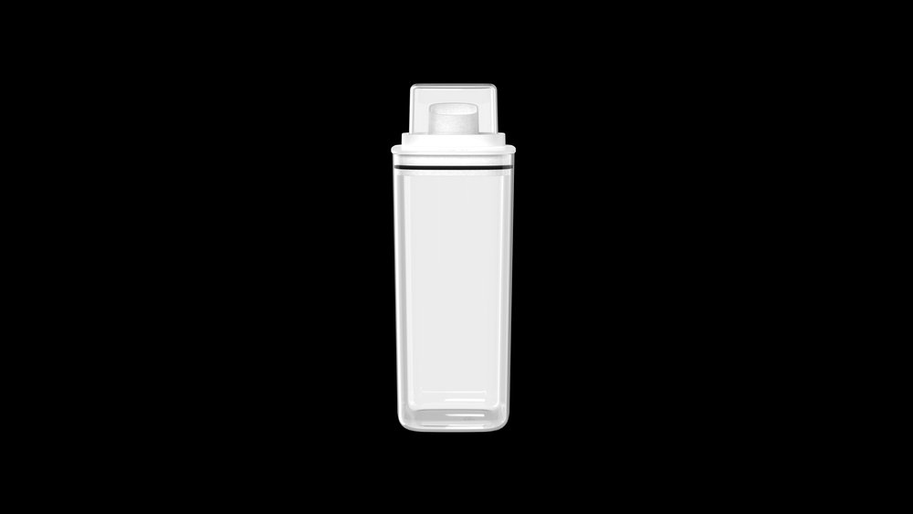 Dispenser Sabão Flow 2,3L Sistema Anti-Desperdício Vedação Armazena - Imagem 4