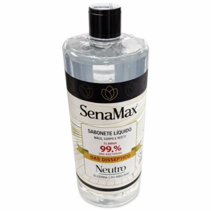 Sabonete liquido Antisséptico para mãos, corpo e rosto 1l