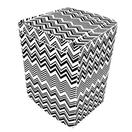 WE DROP Capa Máquina de Lavar Abertura Superior com Zíper ZigZag Tamanho P Resistente