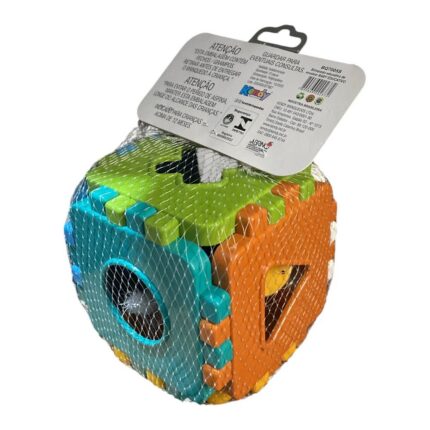 Brinquedo Didático Monta e Desmonta com Peças de Encaixar Colorido Educativo Infantil