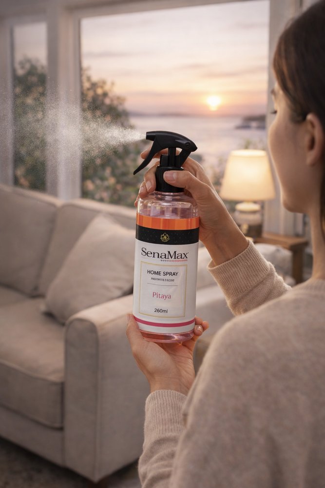 Spray Para ambientes e tecidos Pitaya 260ml - Rosa - Imagem 3