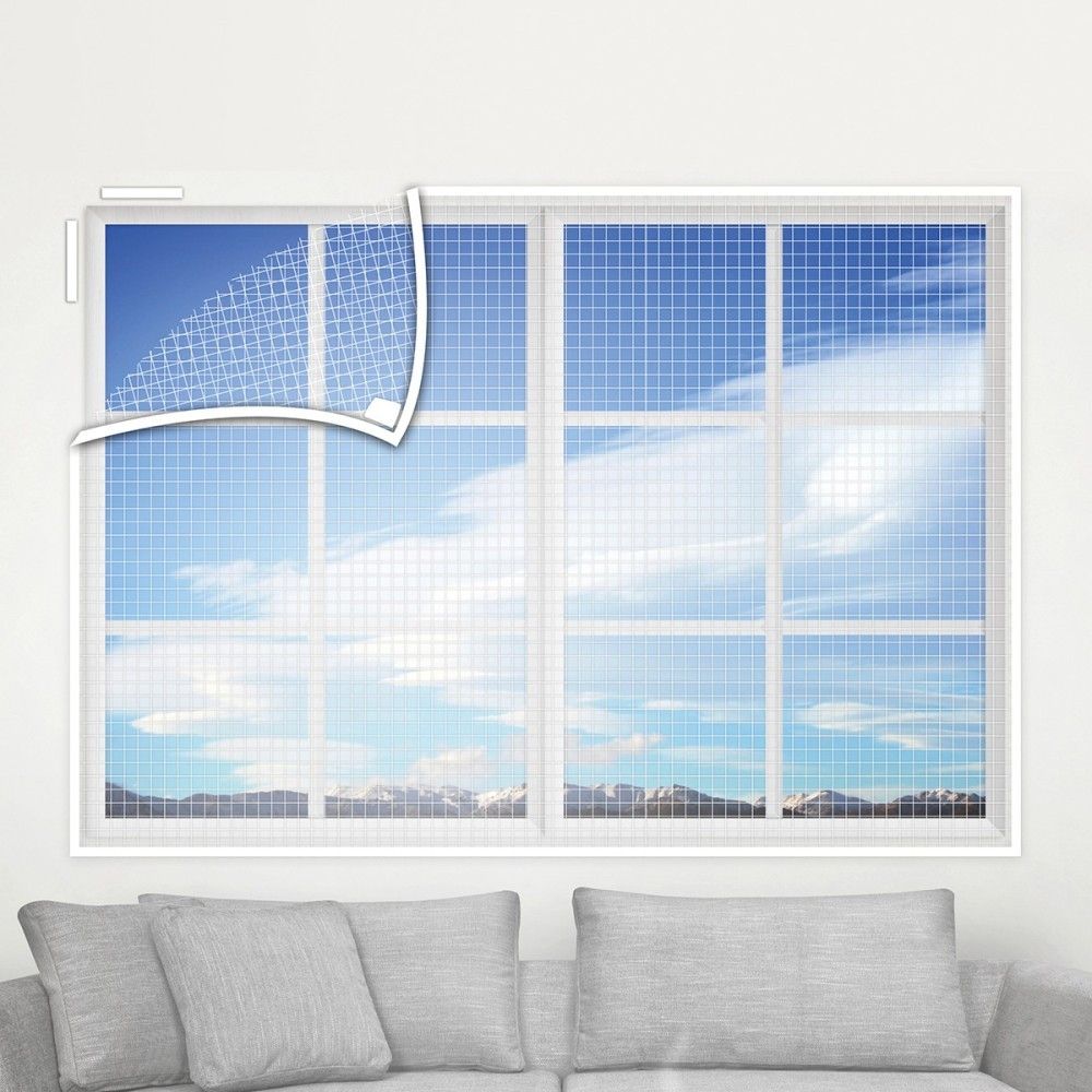 Tela Mosquiteira para janela basculante - 65x105cm - Imagem 3