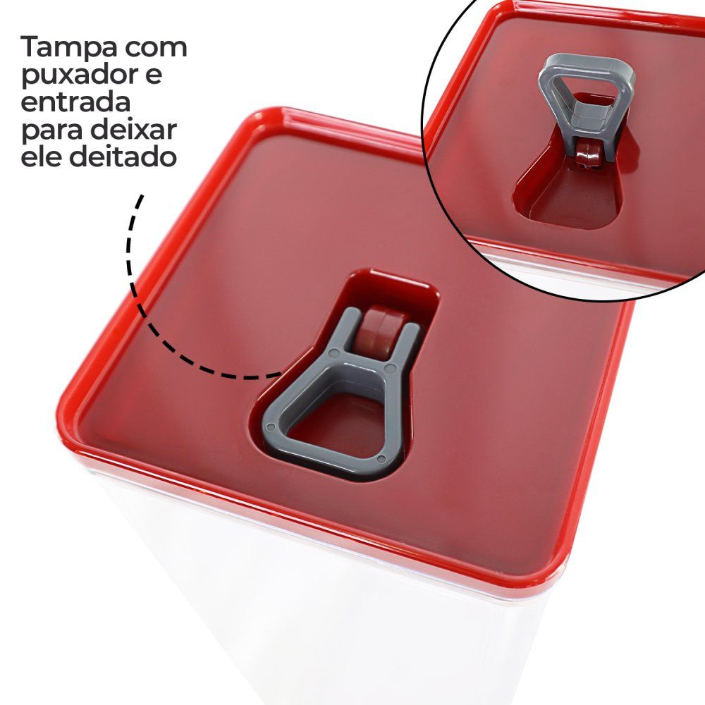 Kit Organizador Hermético Dubai 5 Litros - Sortidos - Imagem 4