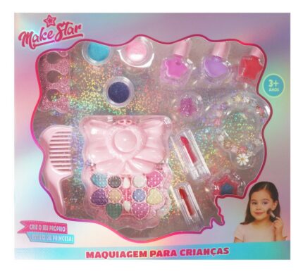 Kit de Maquiagem Infantil Fundo do Mar