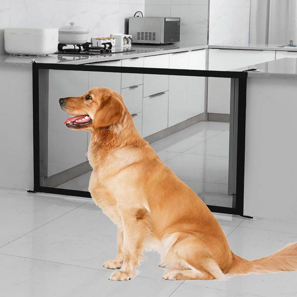 Tela de Proteção para Cães e Gatos 1,5x1,5m Rede Transparente Resistente UV Segurança Varanda Janela - Imagem 2