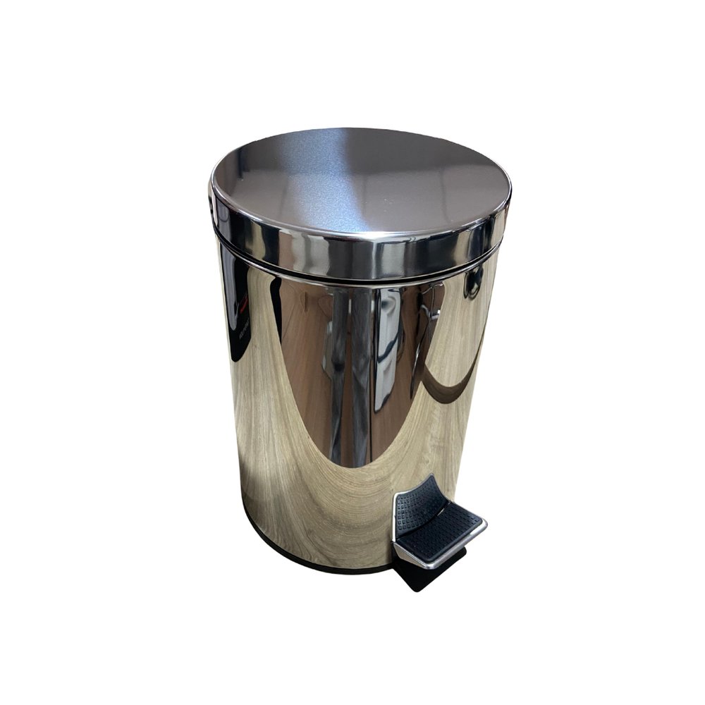 Lixeira Inox 3L com Pedal e Balde Interno Removível - Imagem 2