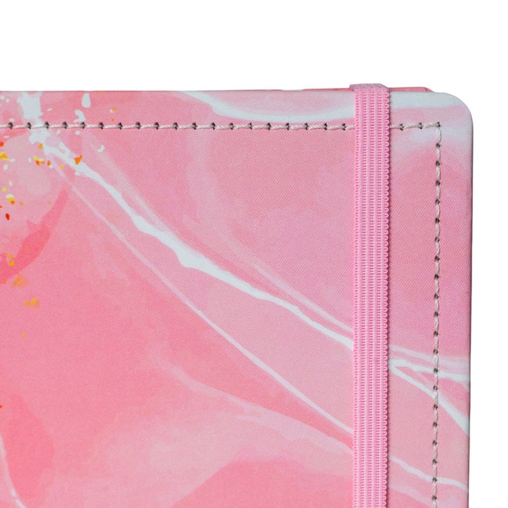 Caderno Disko Gran Capa Dura Disco Reposicionável Rosa Grande G - Imagem 4