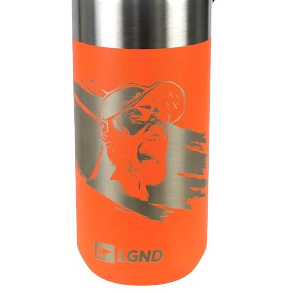 Garrafa Térmica Inoxidável AHU Legendários 750ml Laranja Isolamento Térmico Alta Durabilidade - Imagem 14