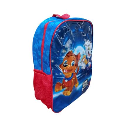 Mochila Infantil de Costa Cachorro Herói Sortida 3D Escolar Resistente para Meninos e Meninas