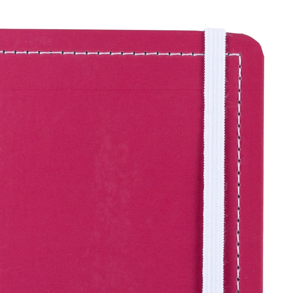 Caderno Disko Rose Wine Grande G Capa Dura Disco Reposicionável - Imagem 4