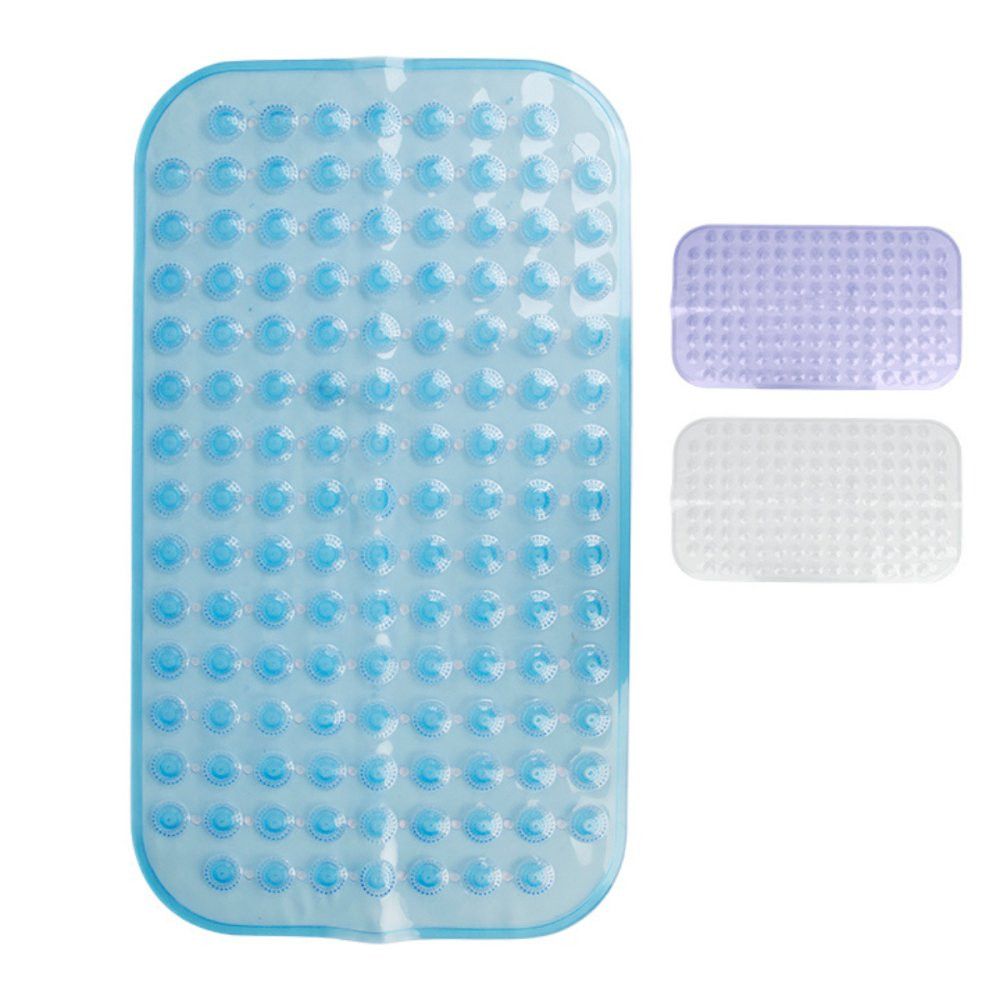 Tapete para Box Retangular Antiderrapante 70x100cm Cinza Lavável e Resistente - Imagem 4