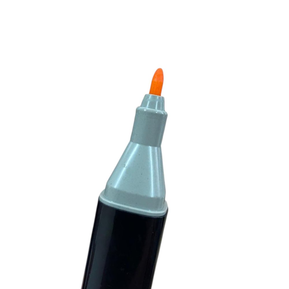 Estojo com 36 Canetas Hidrográficas de Colorir, Cores Vibrantes, Anti-Ressecamento, Material Plástico Resistente - Imagem 6