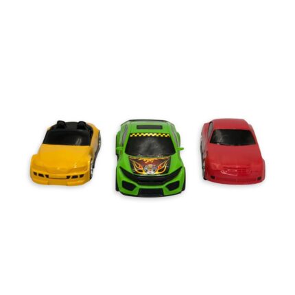 Caminhão Cegonheiro Grande Azul com 3 Carrinhos de Brinquedo Infantil Resistente e Realista