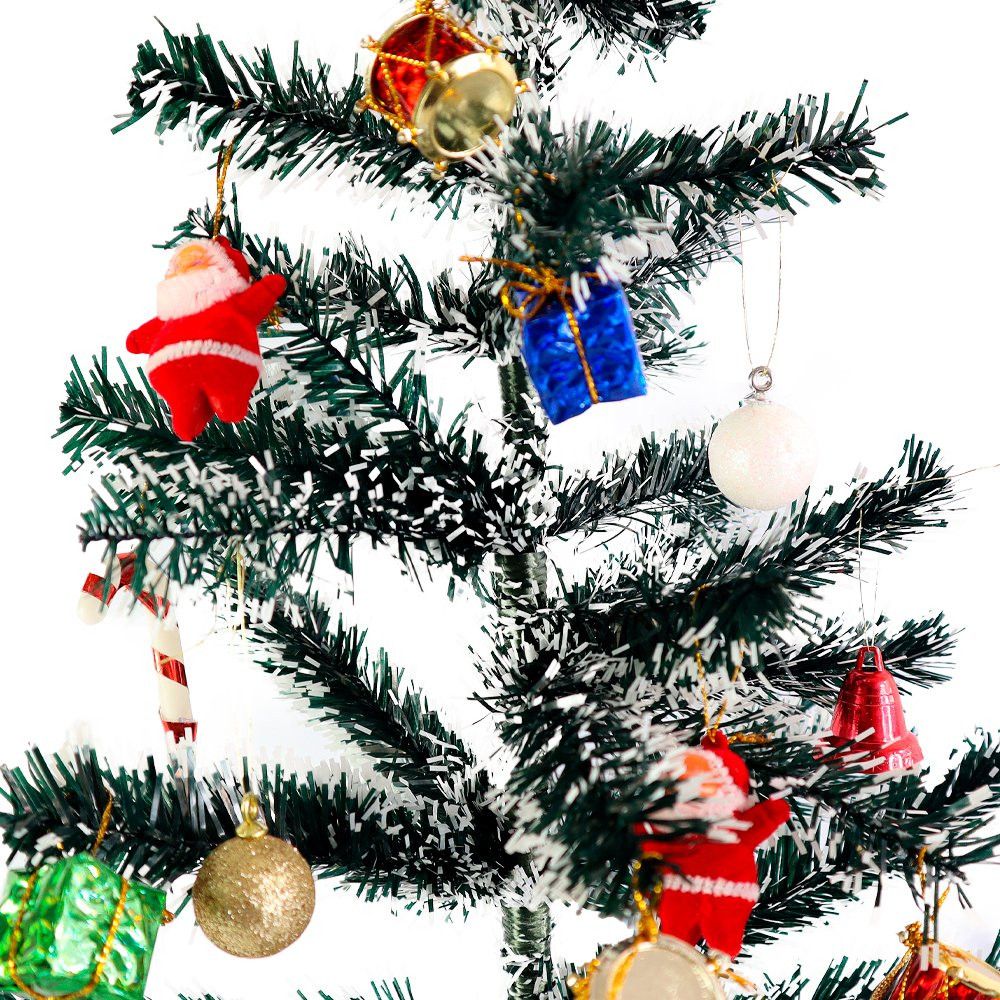 Kit Enfeites de Natal Completo 20 Itens Laço Papai Noel Presentes Decoração Natalina - Imagem 7